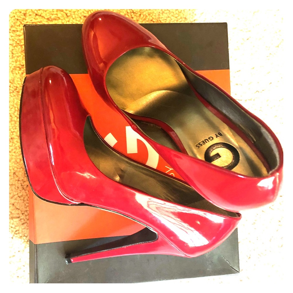 Guess Red Heels